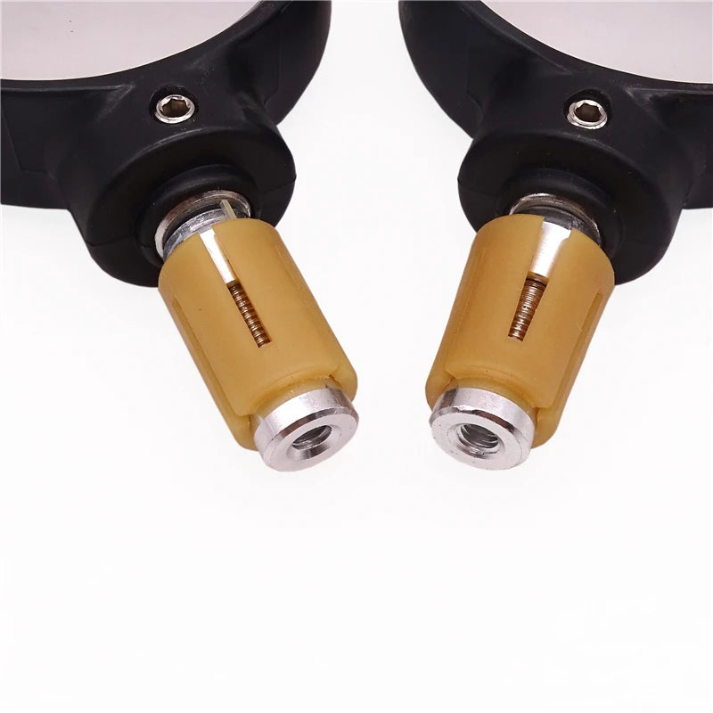 Motorcycle Round Handlebar End Mirrors Black 7/8" Bar Ends 22mm