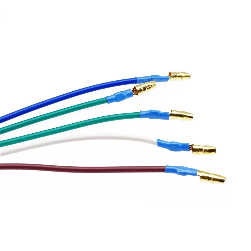 Round Motorcycle Front Fog Headlight Lamp Light 12V