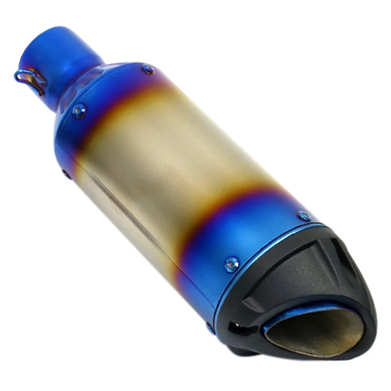 51mm Motorcycle Stainless Steel Exhaust Pipe Muffler Large Displacement