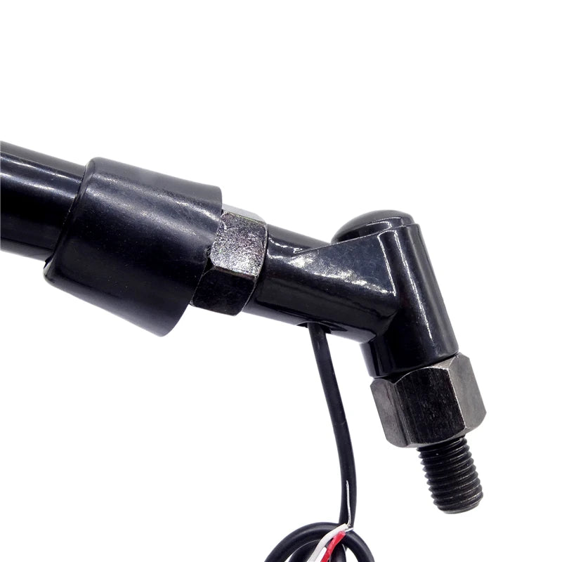 Skull Ghost Claw Hand Custom Motorcycle LED Light Handlebar Mirrors 10W