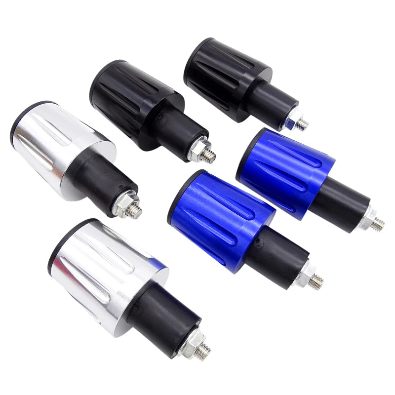 Aluminium Motorcycle Handlebar Balance Bar End Plugs 22mm