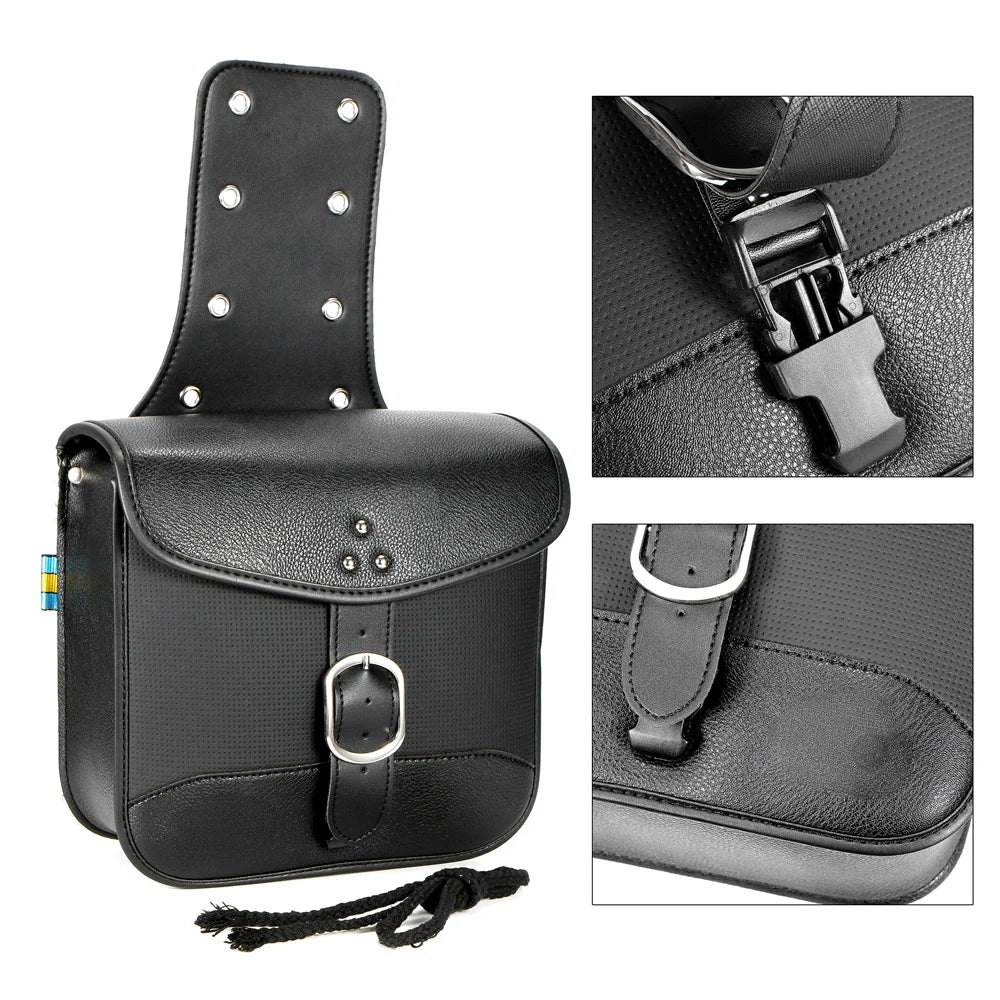 Harley-Davidson Suzuki Yamaha Honda Motorcycle Pair of Satchel Side Saddle Bags