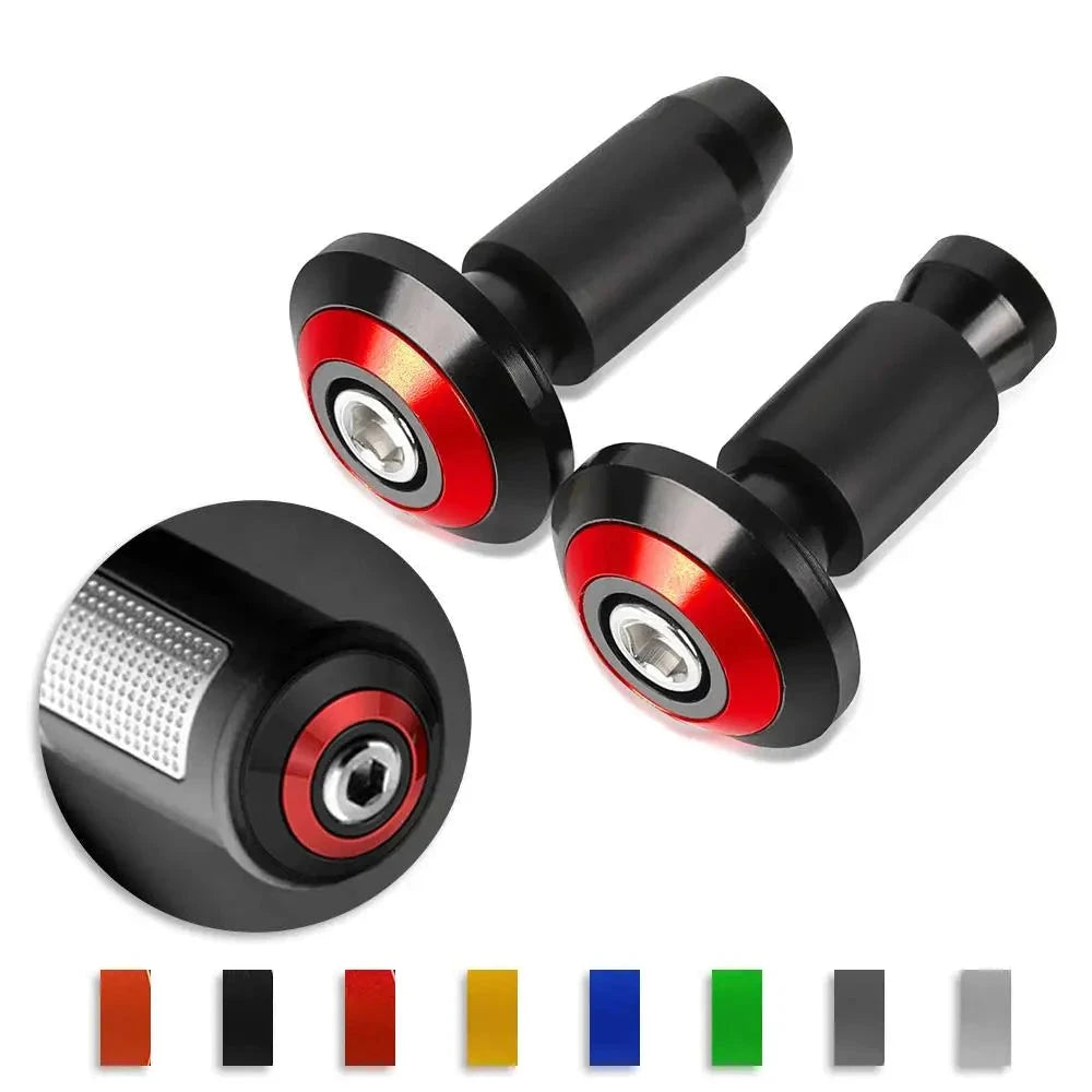 Motorcycle Handlebar Aluminium Bar Ends Weights Caps 22mm