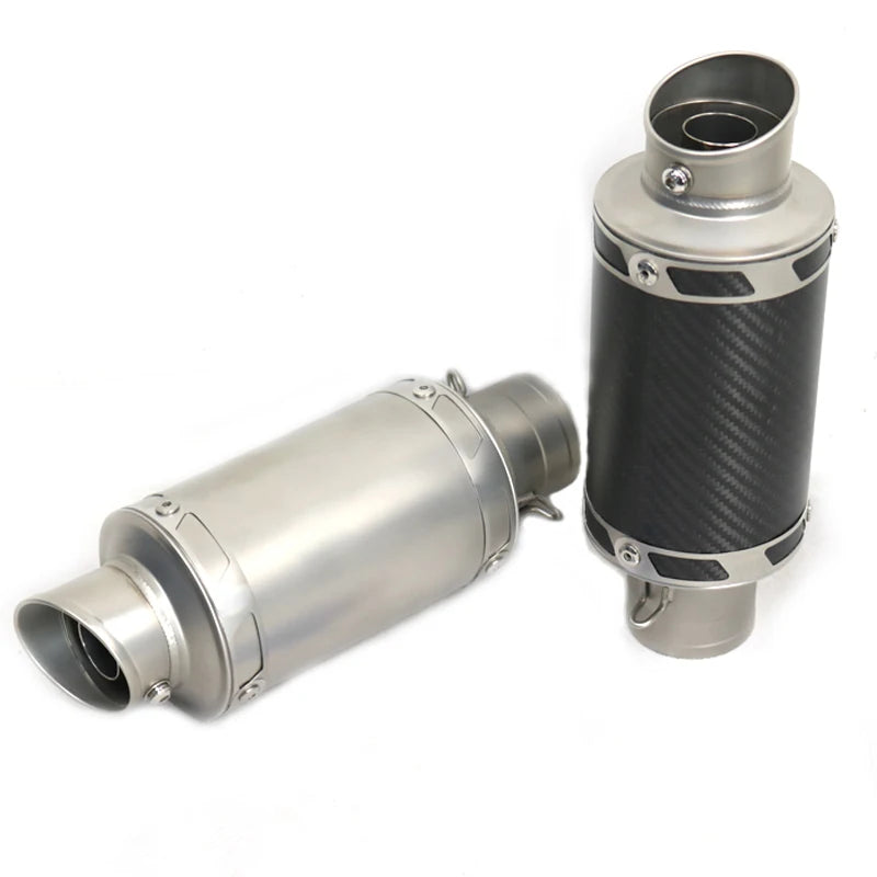 Motorcycle Carbon Fiber 51mm Exhaust Pipe Muffler DB Killer