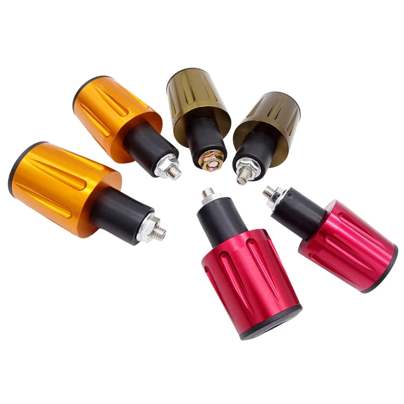 Aluminium Motorcycle Handlebar Balance Bar End Plugs 22mm