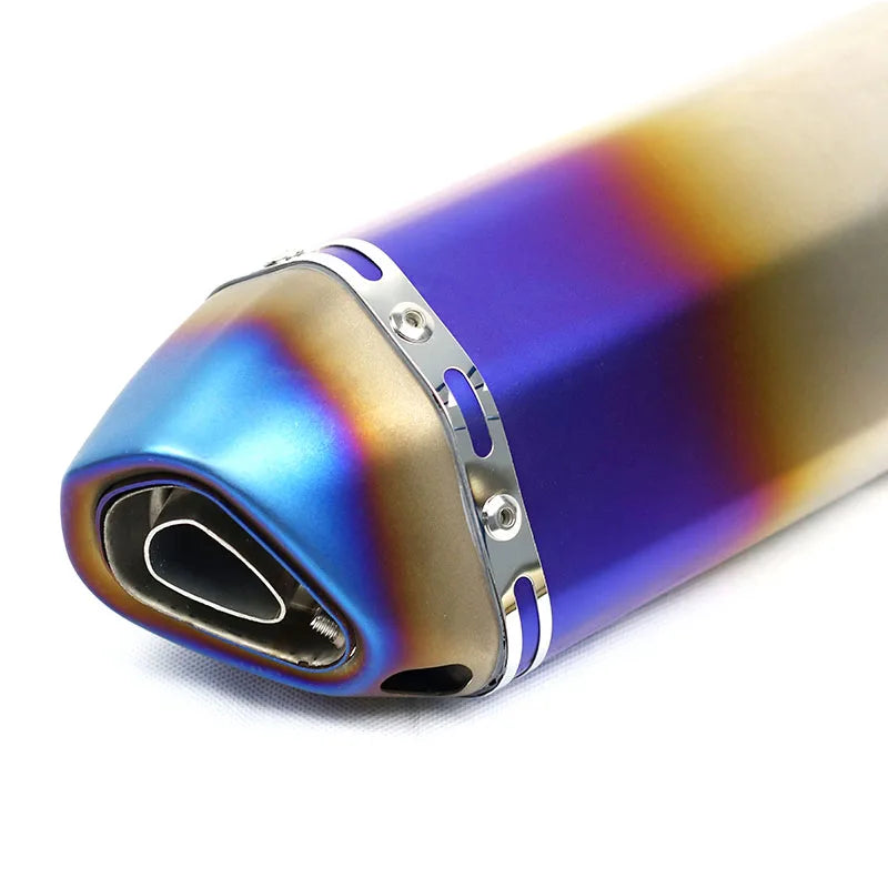 Motorcycle Exhaust Muffler Pipe Can 51mm Stainless Steel DB Killer