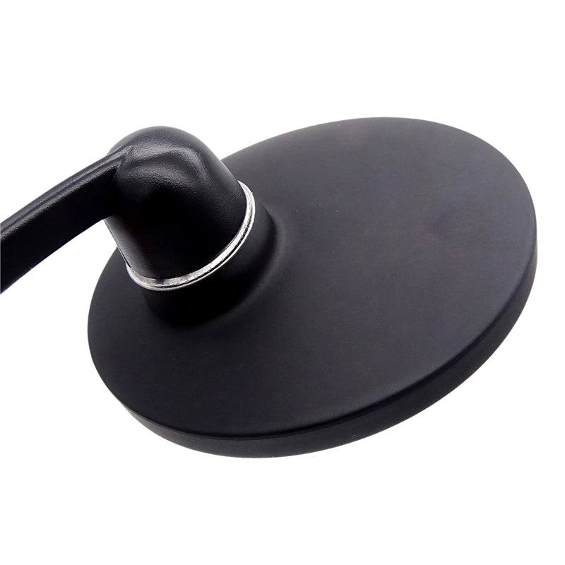 Motorcycle Adjustable Round Side Mirrors 10mm