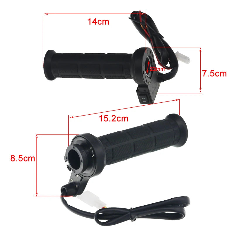 Motorcycle Heated Handlebar Hot Grips 22mm
