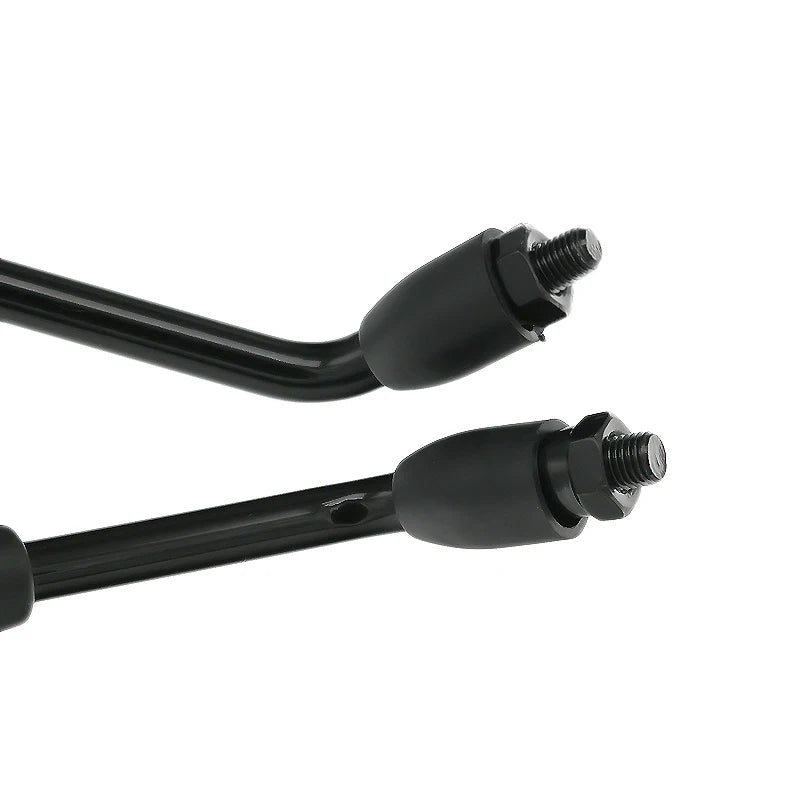 Motorcycle Rear View Side Convex Mirror Pair 8mm / 10mm