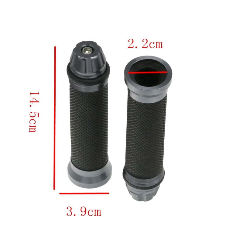 Aluminium Alloy Motorcycle Handlebar Hand Grips 7/8" 22mm