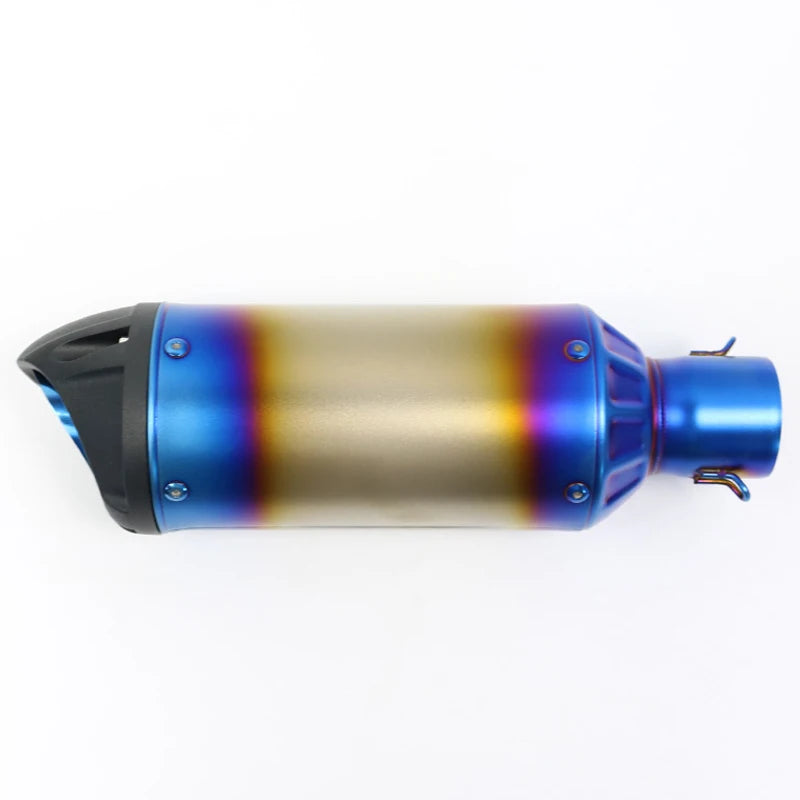 51mm Motorcycle Stainless Steel Exhaust Pipe Muffler Large Displacement