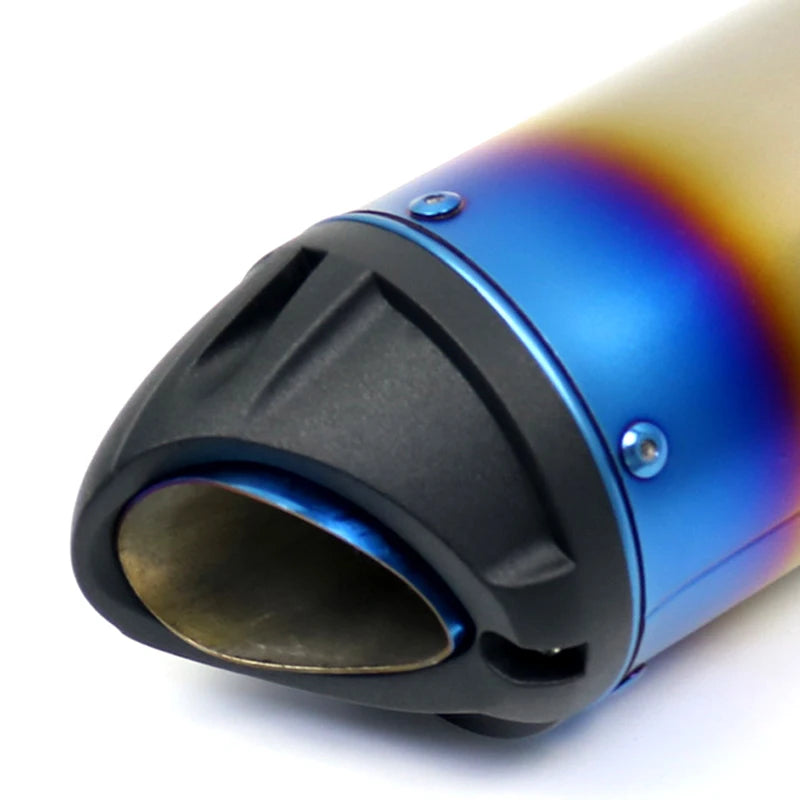 51mm Motorcycle Stainless Steel Exhaust Pipe Muffler Large Displacement