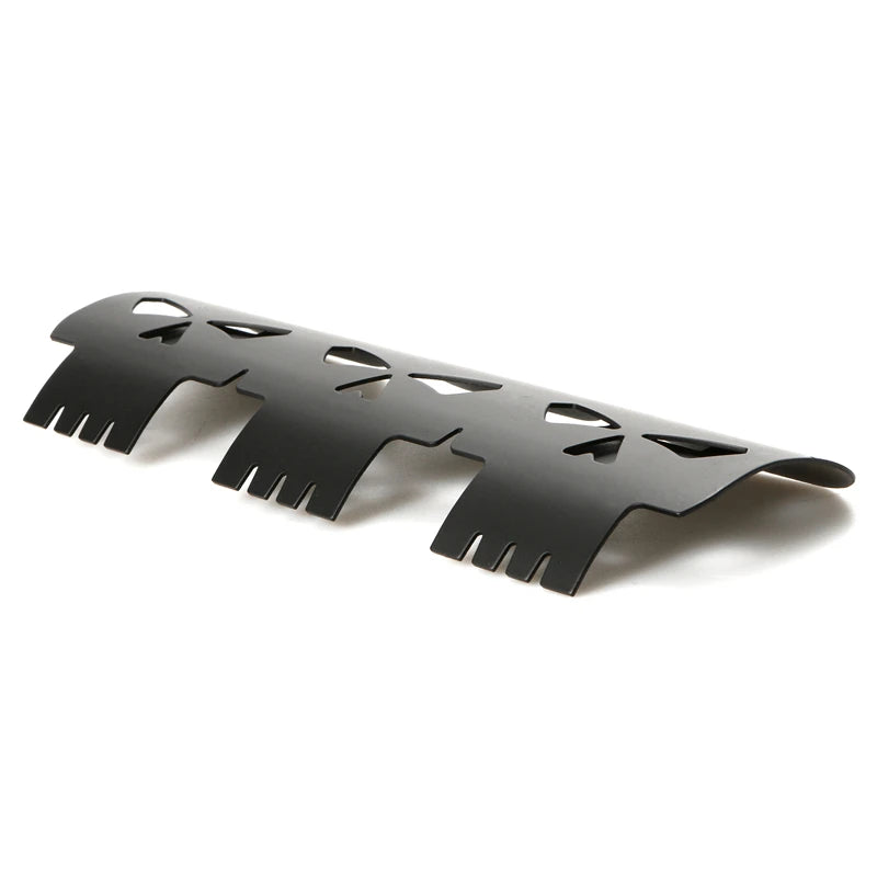Motorcycle Black Skull Exhaust Pipe Muffler Heat Shield Guard