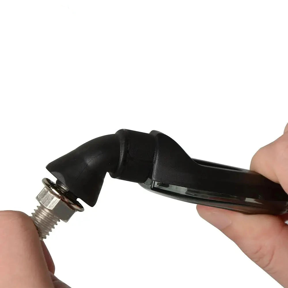 4x Motorcycle LED Turn Signal Clear Lens Lights Lamps Indicators