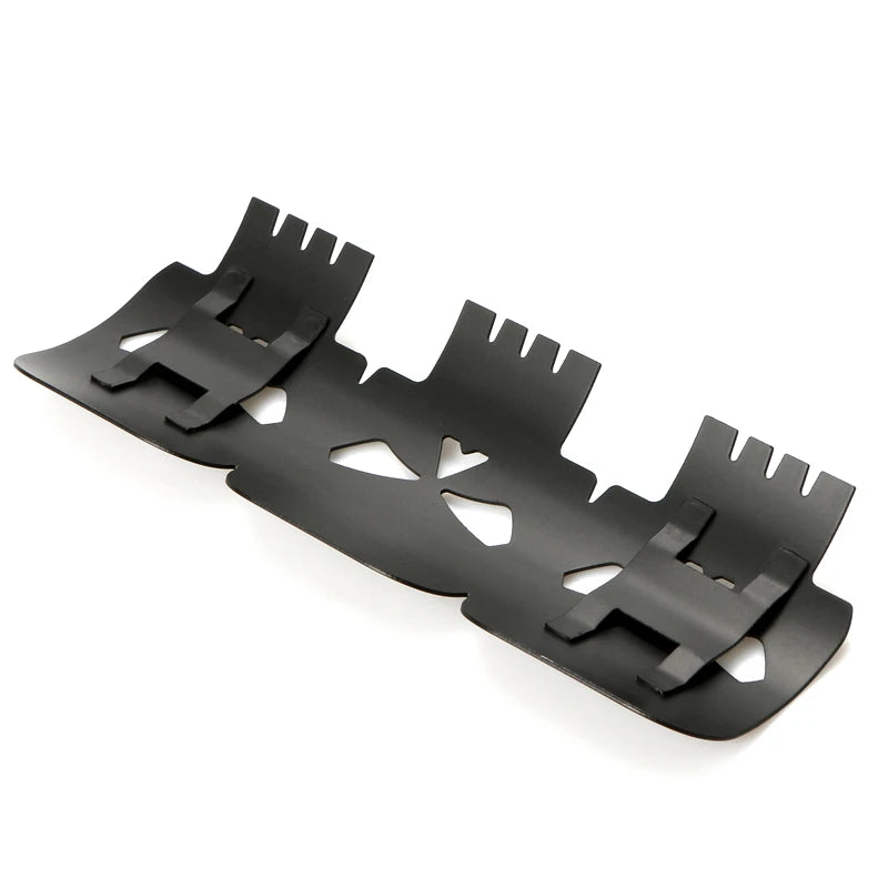 Motorcycle Black Skull Exhaust Pipe Muffler Heat Shield Guard