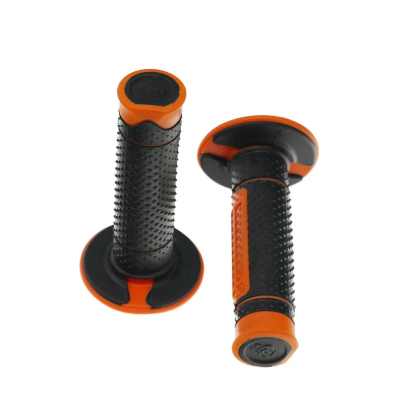 Orange Black Motorcycle Handlebar Grips For KTM Motocross 7/8" 22mm