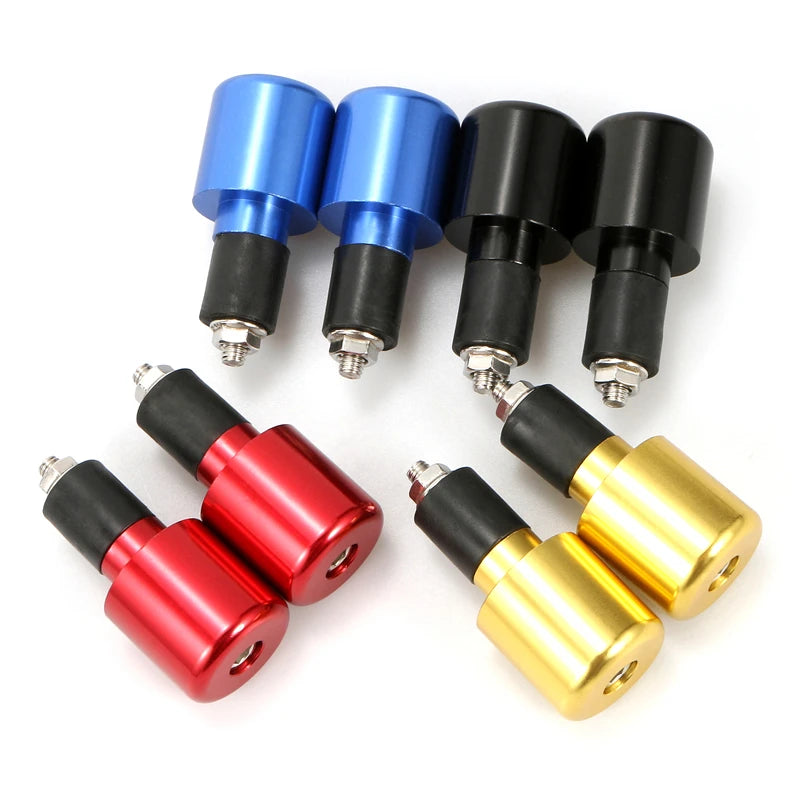 Motorcycle Handlebar Steering Counter Weight Balance Hand Bar Ends 22mm