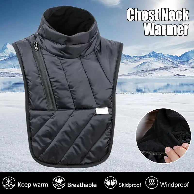 Motorcycle Windproof Chest Neck Warmer Protector Snood