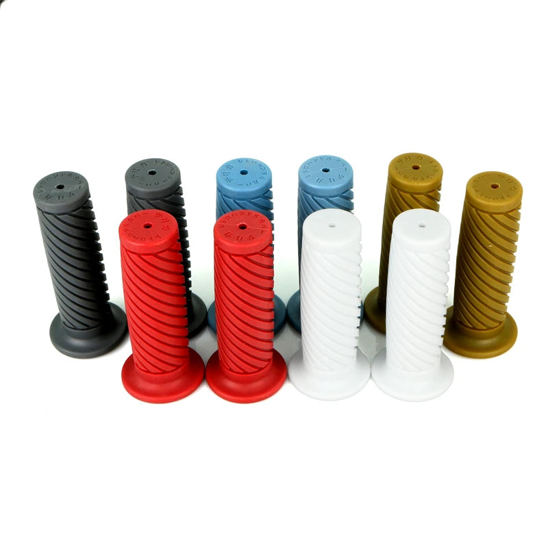 Coloured Motorcycle Rubber Anti-Slip Handlebar Grips 22mm/24mm