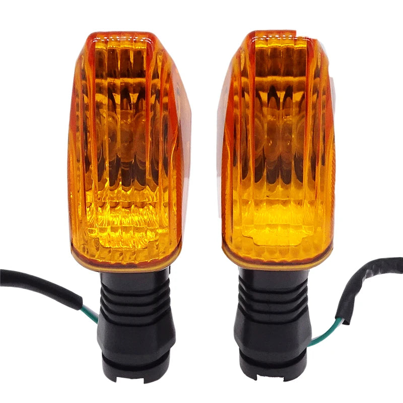 Amber LED Front/Rear Side Repeaters Indicators For Kawasaki Z750 Z750S Z1000 NINJA ZX-6R ZX-6RR