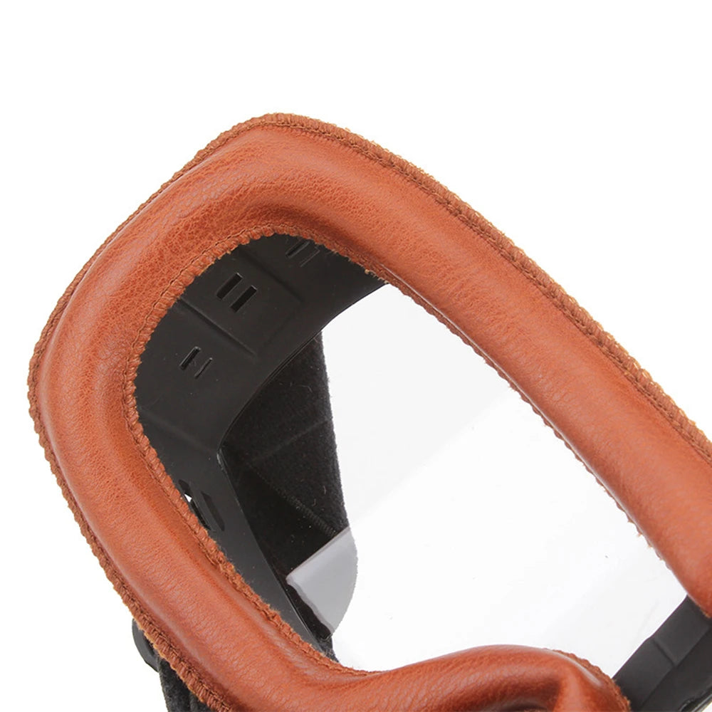 Vintage Motorcycle Goggles Retro Glasses