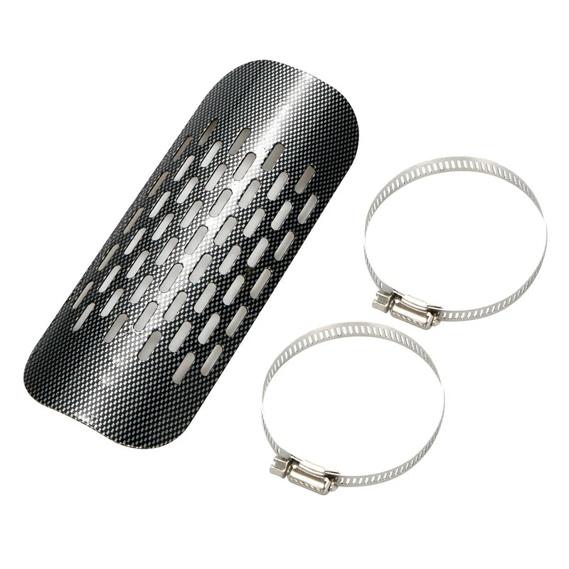 Motorcycle Retro Exhaust Muffler Pipe Heat Shield Guard for Harley Davidson Chopper Cruiser