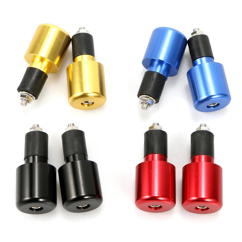 Motorcycle Handlebar Steering Counter Weight Balance Hand Bar Ends 22mm