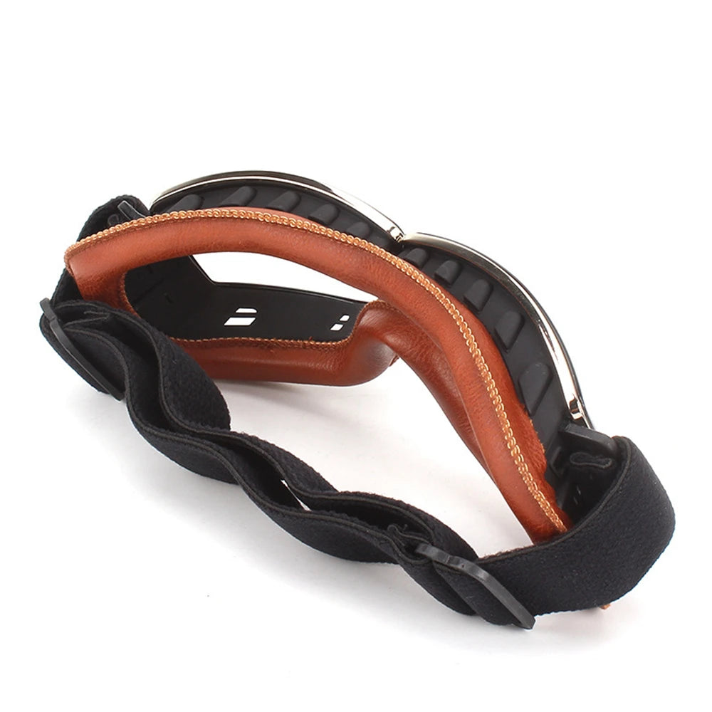 Vintage Motorcycle Goggles Retro Glasses