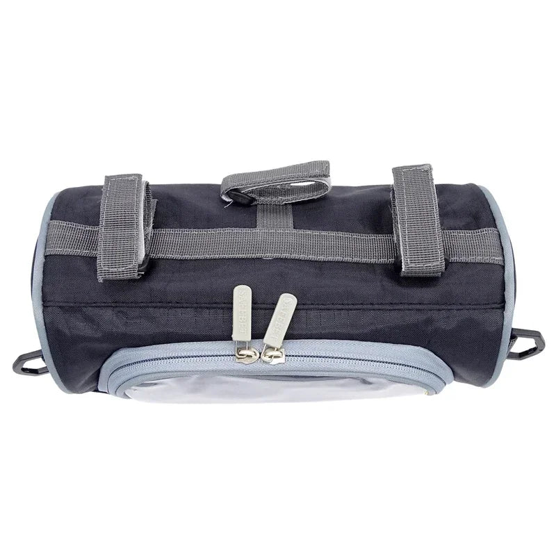 Motorcycle Handlebar Tool Waterproof Phone Holder Storage Bag 2.5L