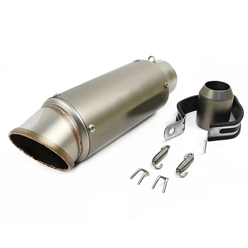 Motorcycle Exhaust Silencer Pipe Muffler Universal 51mm 60mm