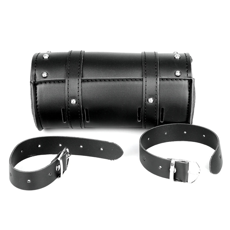 Harley-Davidson Sportster XL Touring Softail Dyna Motorcycle Fork Side Saddle Bag Storage Pouch