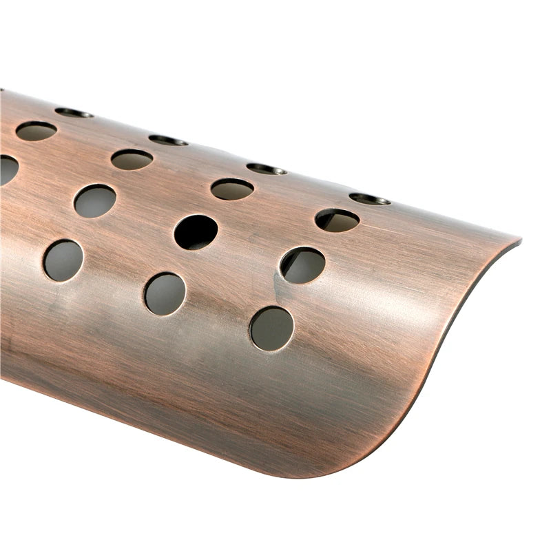 Motorcycle Exhaust Muffler Pipe Heat Shield Guard Cover Black Copper Chrome