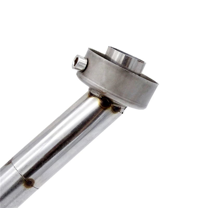Motorcycle 48mm Angled Exhaust Insert Baffle End Can DB Killer Silencer Muffler elbow 175MM