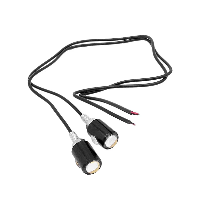 Super Bright LED Motorcycle License Number Plate Rear Light Bulbs