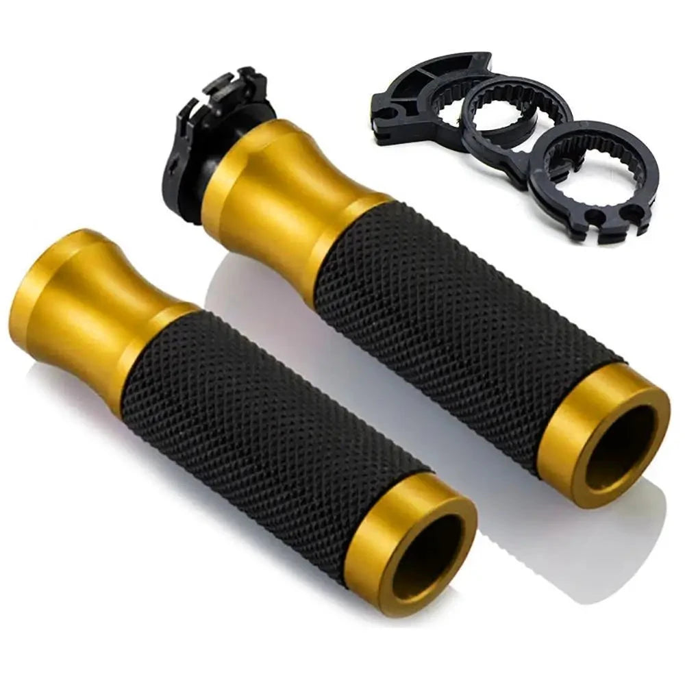 Motorcycle Aluminium Handlebar Hand Grips 22mm