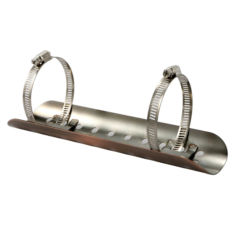 Motorcycle Exhaust Muffler Pipe Heat Shield Guard Cover Black Copper Chrome