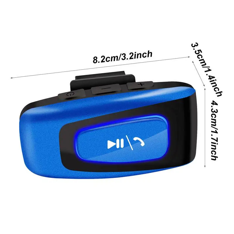 Wireless Motorcycle Handsfree Communication Bluetooth Helmet Headset Intercom