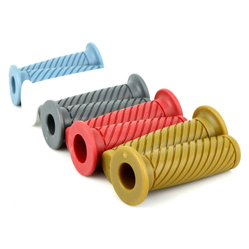 Coloured Motorcycle Rubber Anti-Slip Handlebar Grips 22mm/24mm