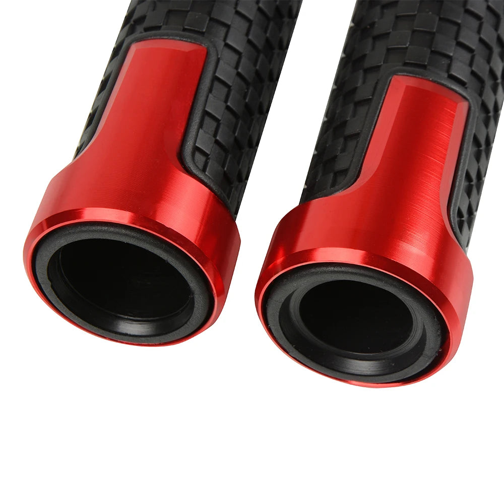 Coloured Motorcycle Aluminium Handlebar Hand Grips 7/8" 22mm