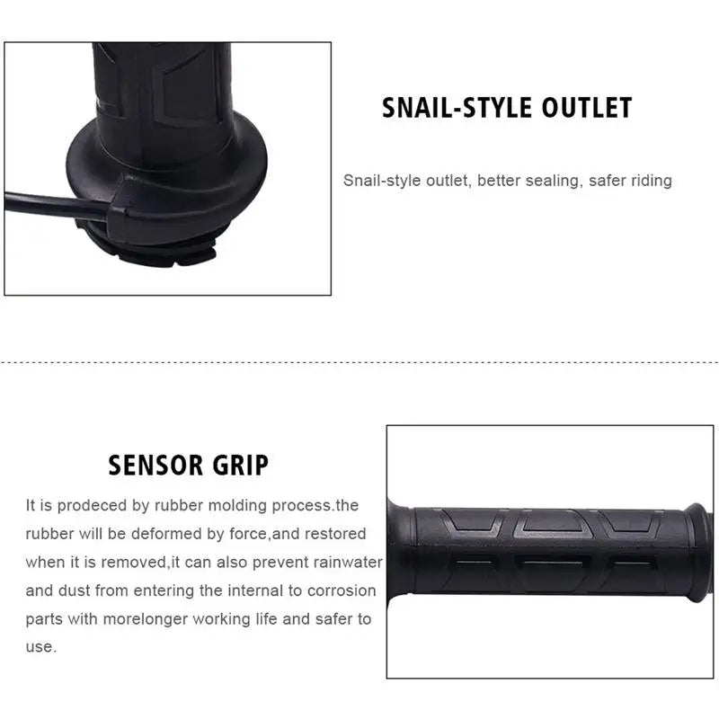 Evo Motorcycle Handlebar Heated Hot Grips 22mm