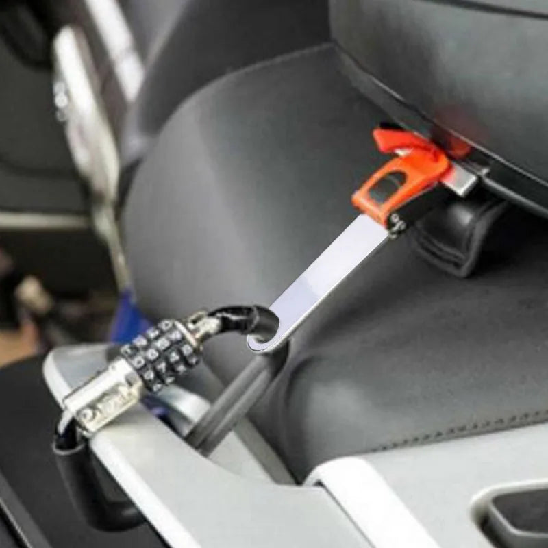 2x Motorcycle Helmet Buckle Lid Lock Steel Ring Bracket