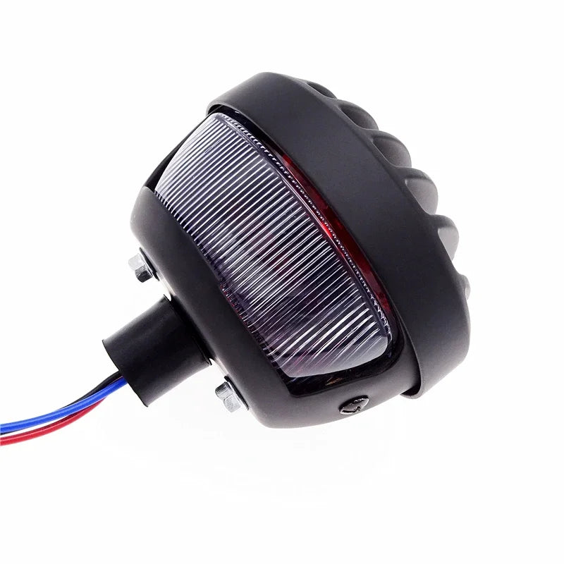 3 in 1 Motorcycle LED License Plate Rear Tail Daytime Running Light