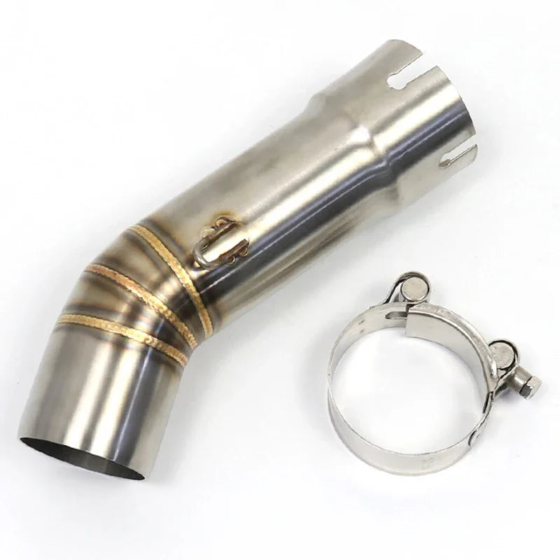 Yamaha FZ8N Middle Link Exhaust Muffler Pipe Stainless Steel