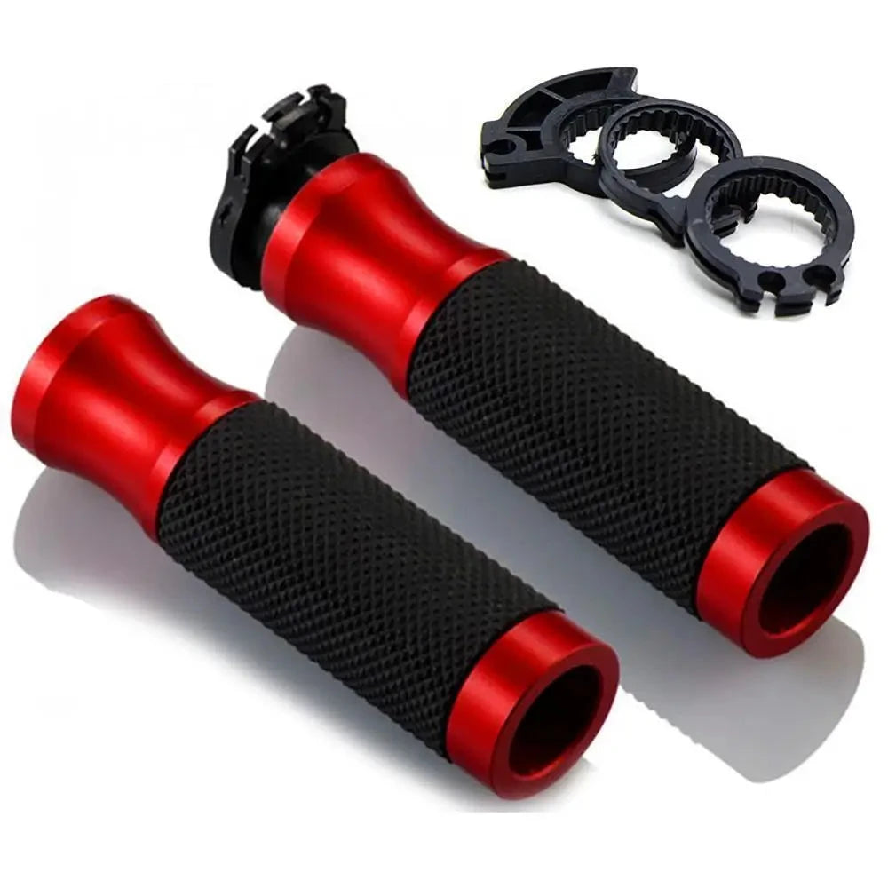 Motorcycle Aluminium Handlebar Hand Grips 22mm