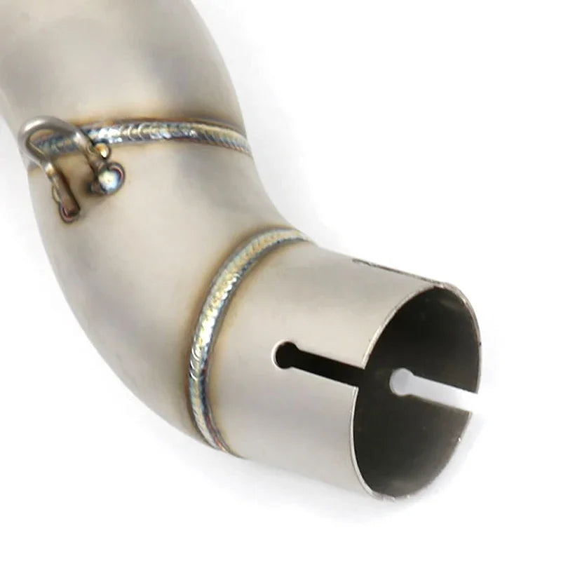 Yamaha R6 Exhaust Muffler Pipe Middle Link Pipe Connector Adapter
