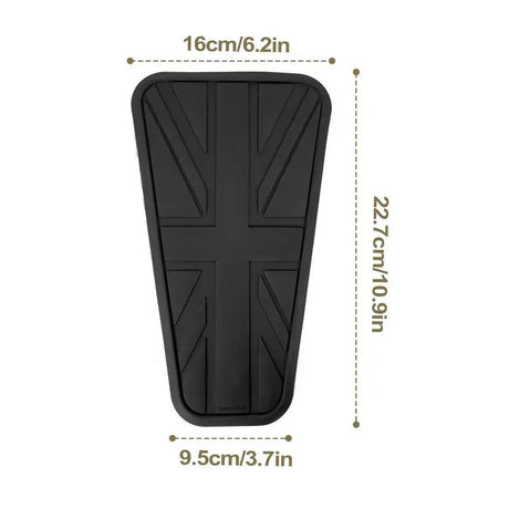 Motorcycle Tank Knee Pad Protector GB Union Jack Design