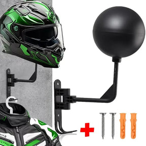Motorcycle Helmet Wall Mount Holder Organiser Bracket Hanger Stand